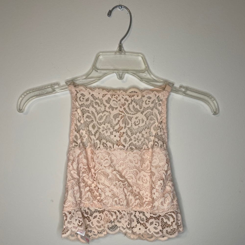 Xhilaration High Neck Lace Bralette